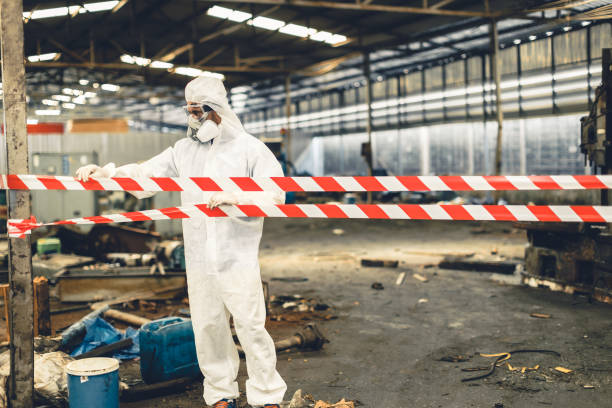Professional Drug Lab Cleanup technician working in Springfield, NH
